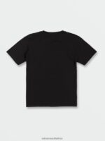 Z0ZR081148 Black Boys Concourse Short Sleeve Tee Volcom Clothing - Image 3