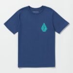 Z0ZR081149 Navy Boys Iron91 Short Sleeve Tee Volcom Clothing