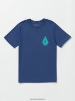 Z0ZR081149 Navy Boys Iron91 Short Sleeve Tee Volcom Clothing