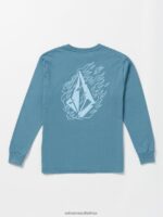 Z0ZR081154 Indigo Ridge Boys Firefight Long Sleeve Tee Volcom Clothing - Image 3