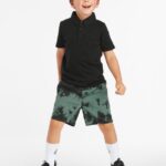 Z0ZR081176 Black Boys Wowzer Polo Short Sleeve Shirt Volcom Clothing