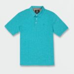 Z0ZR081178 Electric Blue Boys Wowzer Polo Short Sleeve Shirt Volcom Clothing