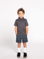 Z0ZR081182 Stealth Boys Wowzer Polo Short Sleeve Shirt Volcom Clothing