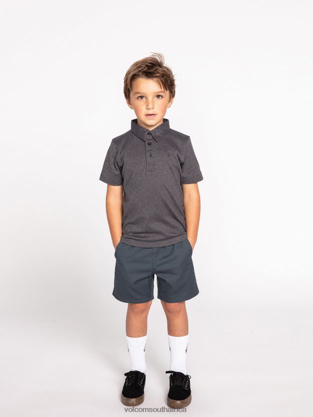 z0zr081182_stealth_boys_wowzer_polo_short_sleeve_shirt_volcom_clothing.jpg Z0ZR081182 Stealth Boys Wowzer Polo Short Sleeve Shirt Volcom Clothing - Image 1