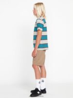 Z0ZR081207 Khaki Boys Loose Truck Shorts Volcom Clothing - Image 3