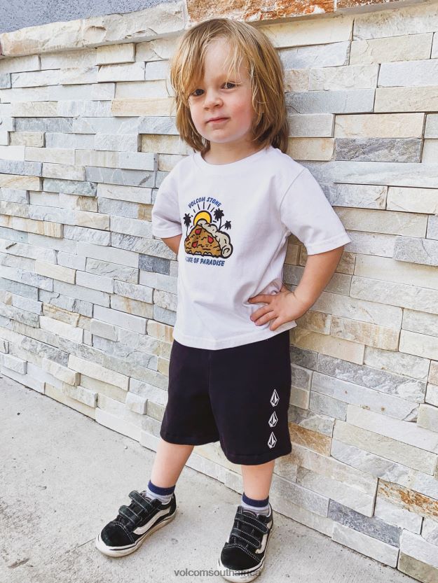 z0zr081222_black_boys_iconic_stone_fleece_shorts_volcom_clothing.jpg Z0ZR081222 Black Boys Iconic Stone Fleece Shorts Volcom Clothing - Image 1