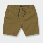 Z0ZR081224 Old Mill Boys Frickin Elastic Waist Shorts Volcom Clothing