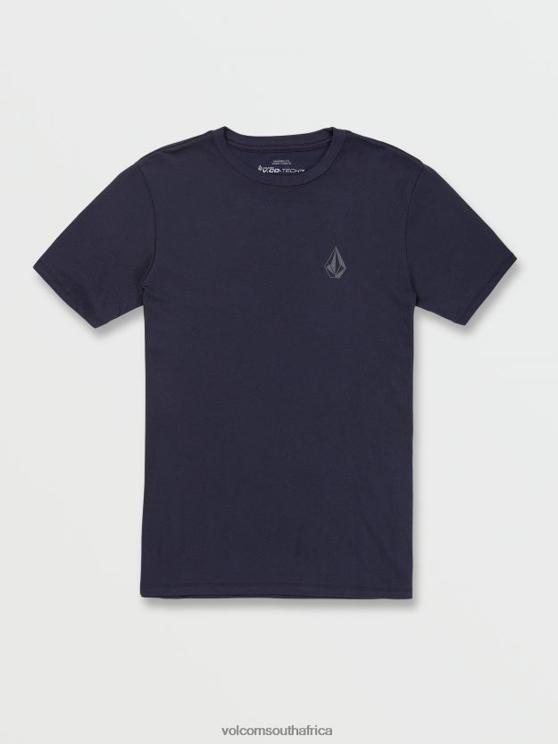z0zr08122_navy_men_stone_tech_short_sleeve_tee_volcom_clothing.jpg Z0ZR08122 Navy Men Stone Tech Short Sleeve Tee Volcom Clothing - Image 1