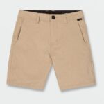Z0ZR081230 Dark Khaki Boys Frickin Cross Shred Static Shorts Volcom Clothing