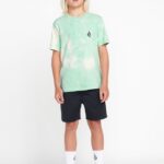 Z0ZR081237 Navy Boys Frickin Elastic Shorts Volcom Clothing