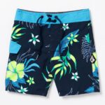 Z0ZR081243 Navy Boys Quarta Static Trunks Volcom Clothing