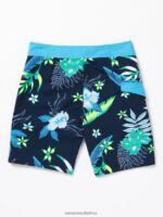 Z0ZR081244 Navy Boys Mod Sunriser Floral Trunks Volcom Clothing - Image 2