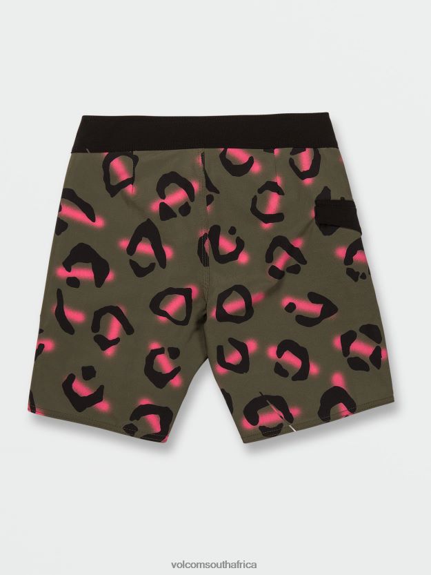 Z0ZR081245 Military Boys Stone Party Animals Mod-Tech Trunks Volcom Clothing - Image 3