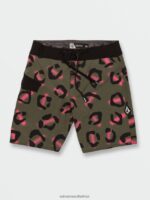Z0ZR081245 Military Boys Stone Party Animals Mod-Tech Trunks Volcom Clothing - Image 9