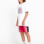 Z0ZR081250 Red Boys Quatro De Julio Trunks Volcom Clothing
