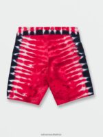 Z0ZR081250 Red Boys Quatro De Julio Trunks Volcom Clothing - Image 7