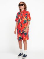 Z0ZR081253 Sockeye Boys Polydactal Mod-Tech Trunks Volcom Clothing