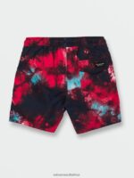 Z0ZR081254 Red Boys Saturate Trunks Volcom Clothing - Image 10