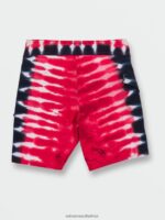 Z0ZR081259 Red Boys Quatro De Julio Trunks Volcom Clothing - Image 3