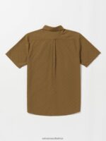 Z0ZR08125 Mud Men Date Knight Short Sleeve Shirt Volcom Clothing - Image 2