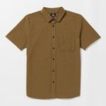 Z0ZR08125 Mud Men Date Knight Short Sleeve Shirt Volcom Clothing