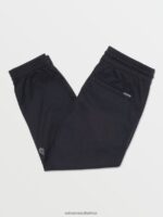 Z0ZR081261 Black Boys Frickin Slim Jogger Pants Volcom Clothing - Image 2