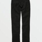 Z0ZR081263 Black Boys Frickin Modern Stretch Chino Pants Volcom Clothing