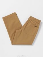 Z0ZR081265 Tobacco Boys Krafter Pants Volcom Clothing - Image 2