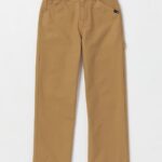 Z0ZR081265 Tobacco Boys Krafter Pants Volcom Clothing