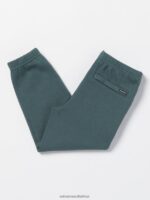 Z0ZR081267 Dark Slate Boys Frickin Modern Stretch Chino Pants Volcom Clothing - Image 2