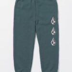 Z0ZR081267 Dark Slate Boys Frickin Modern Stretch Chino Pants Volcom Clothing