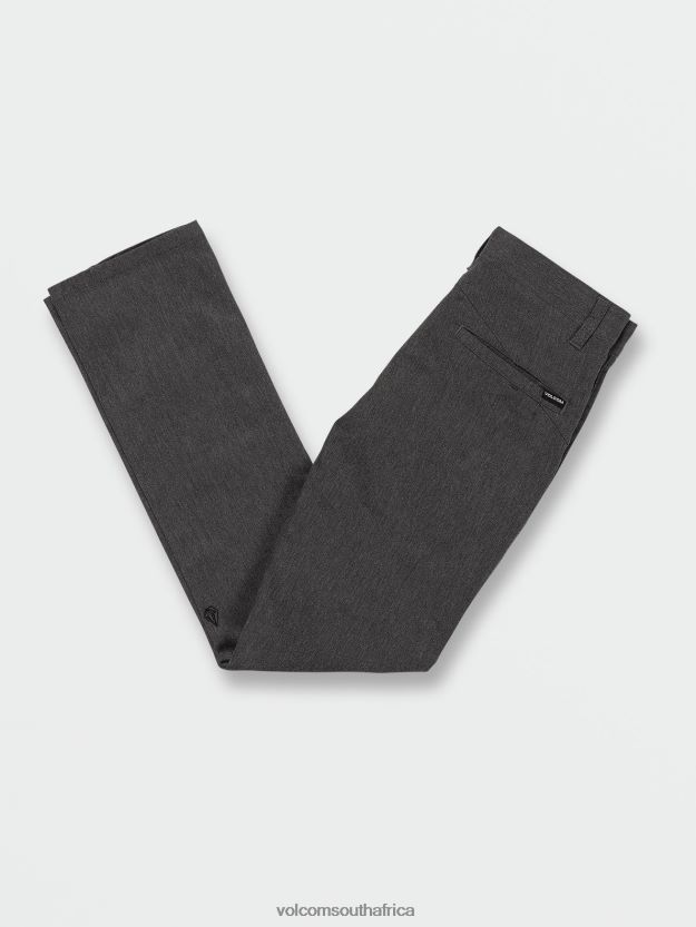 Z0ZR081270 Charcoal Heather Boys Frickin Modern Stretch Chino Pants Volcom Clothing - Image 14