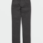 Z0ZR081270 Charcoal Heather Boys Frickin Modern Stretch Chino Pants Volcom Clothing