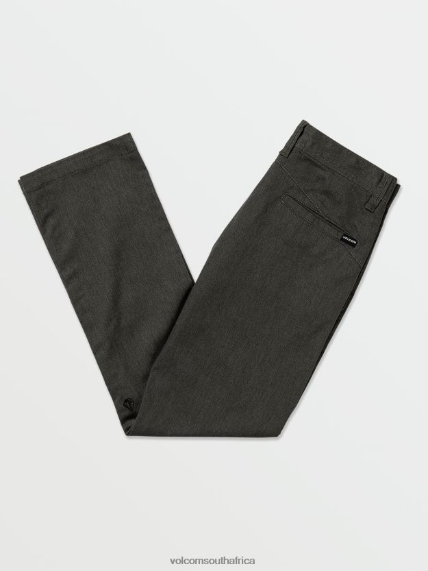 Z0ZR081270 Charcoal Heather Boys Frickin Modern Stretch Chino Pants Volcom Clothing - Image 10