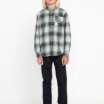 Z0ZR081271 Dark Navy Boys Frickin Modern Stretch Chino Pants Volcom Clothing