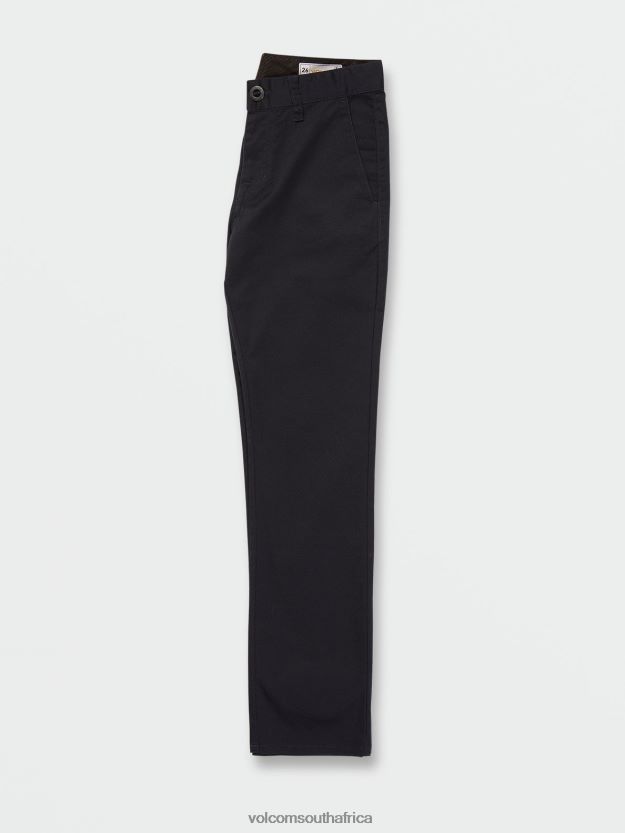 Z0ZR081271 Dark Navy Boys Frickin Modern Stretch Chino Pants Volcom Clothing - Image 4