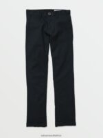 Z0ZR081271 Dark Navy Boys Frickin Modern Stretch Chino Pants Volcom Clothing - Image 6