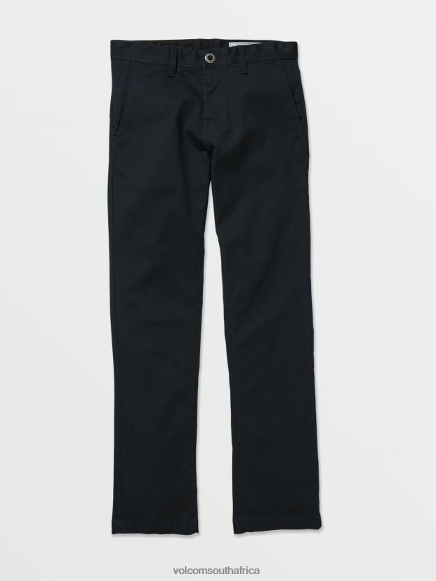Z0ZR081271 Dark Navy Boys Frickin Modern Stretch Chino Pants Volcom Clothing - Image 7