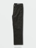Z0ZR081272 Charcoal Heather Boys Frickin Modern Stretch Chino Pants Volcom Clothing - Image 4