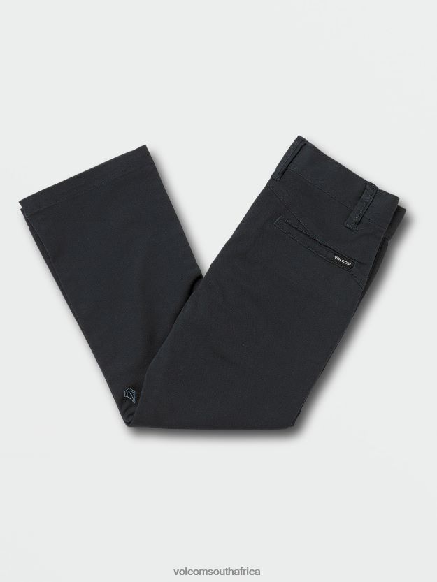Z0ZR081273 Dark Navy Boys Frickin Modern Stretch Chino Pants Volcom Clothing - Image 2