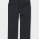 Z0ZR081273 Dark Navy Boys Frickin Modern Stretch Chino Pants Volcom Clothing
