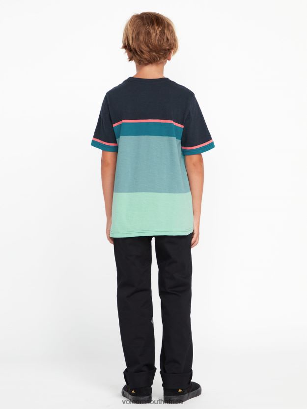 Z0ZR081275 Black Boys So Meshed Up Elastic Waist Pants Volcom Clothing - Image 2