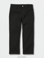 Z0ZR081275 Black Boys So Meshed Up Elastic Waist Pants Volcom Clothing - Image 9
