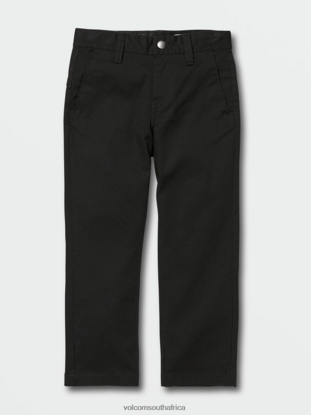Z0ZR081275 Black Boys So Meshed Up Elastic Waist Pants Volcom Clothing - Image 9