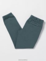 Z0ZR081276 Dark Slate Boys Iconic Stone Fleece Pants Volcom Clothing - Image 2