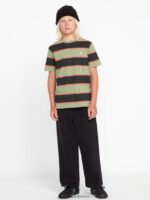 Z0ZR081279 Black Boys Billow Denim Pants Volcom Clothing - Image 16