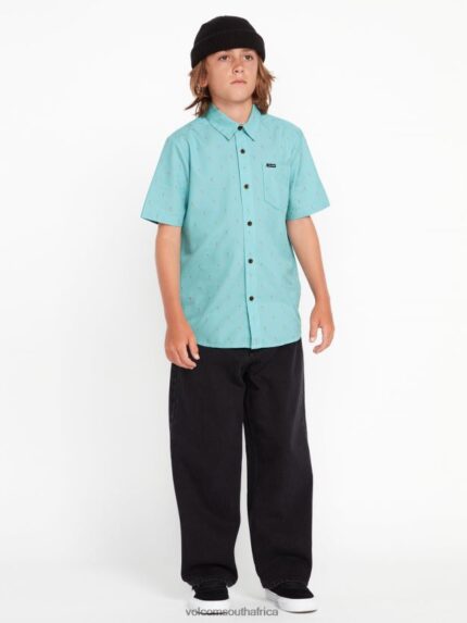 Z0ZR081279 Black Boys Billow Denim Pants Volcom Clothing