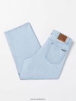 Z0ZR081281 Light Blue Boys Billow Denim Pants Volcom Clothing - Image 2