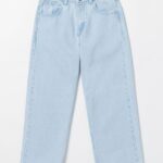 Z0ZR081281 Light Blue Boys Billow Denim Pants Volcom Clothing