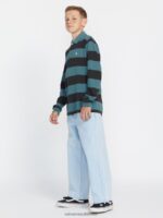 Z0ZR081281 Light Blue Boys Billow Denim Pants Volcom Clothing - Image 4